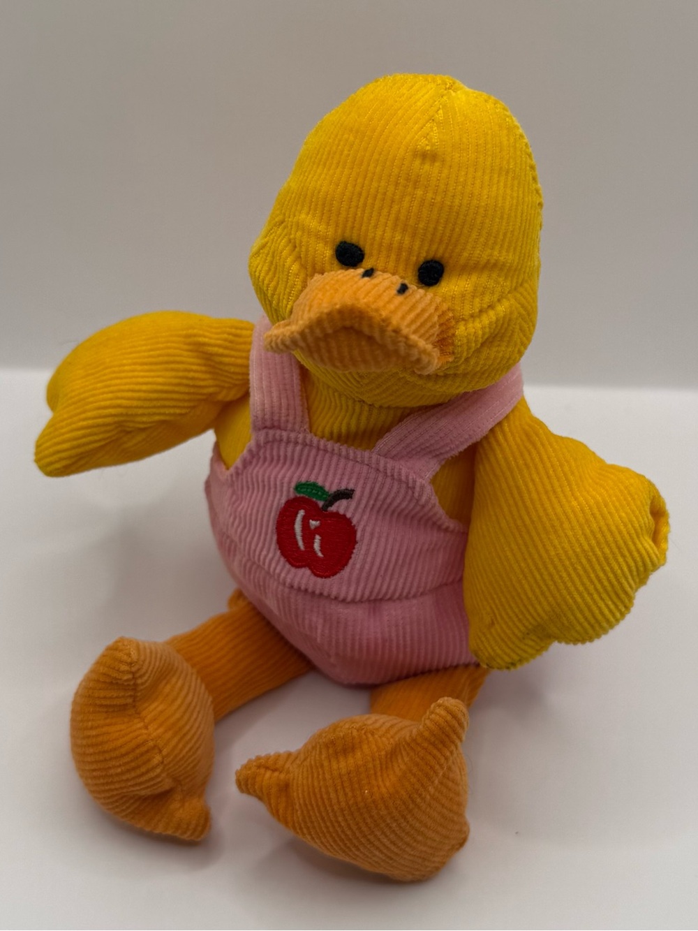 Vintage Imaginarium Corduroy Duck Stuffed Animal Plush
